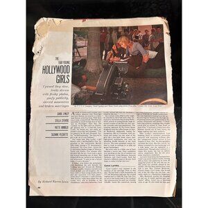 Vintage 1963 Article Clipping From The Saturday Night Post Pages 22-24